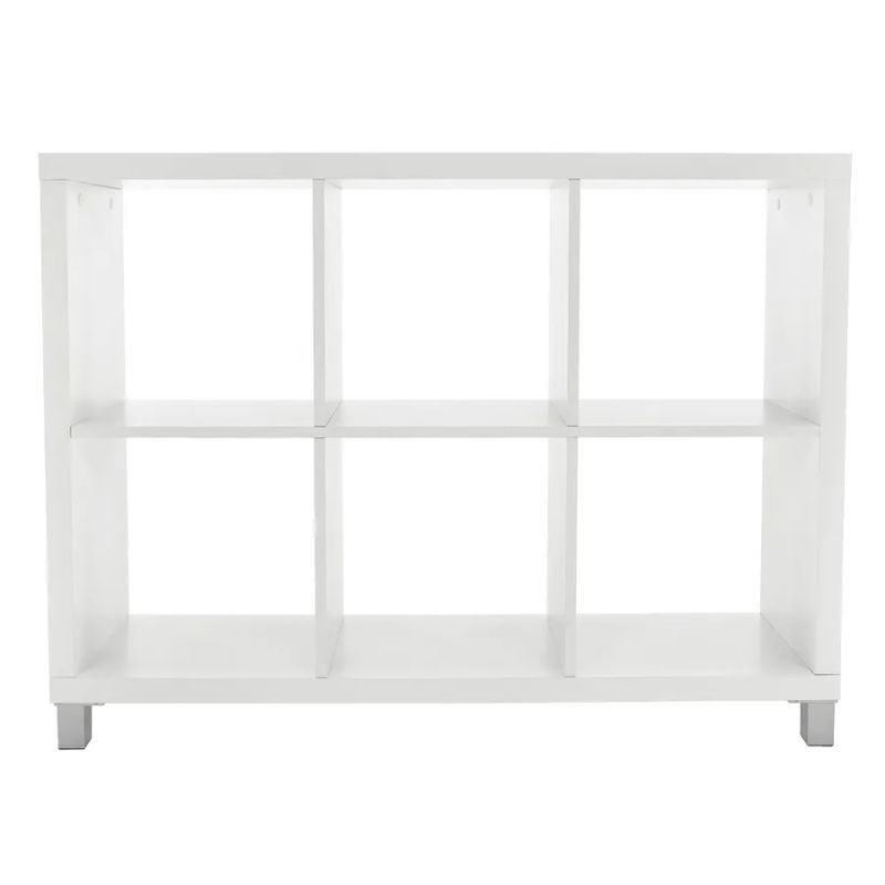 Regál, 111cm, biely, TOFI 4 NEW