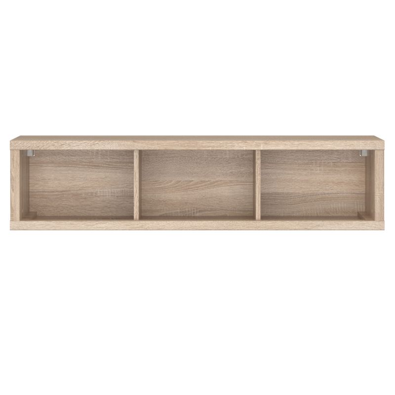 Polica závesná, 127cm, dub sonoma, NORTY TYP 17
