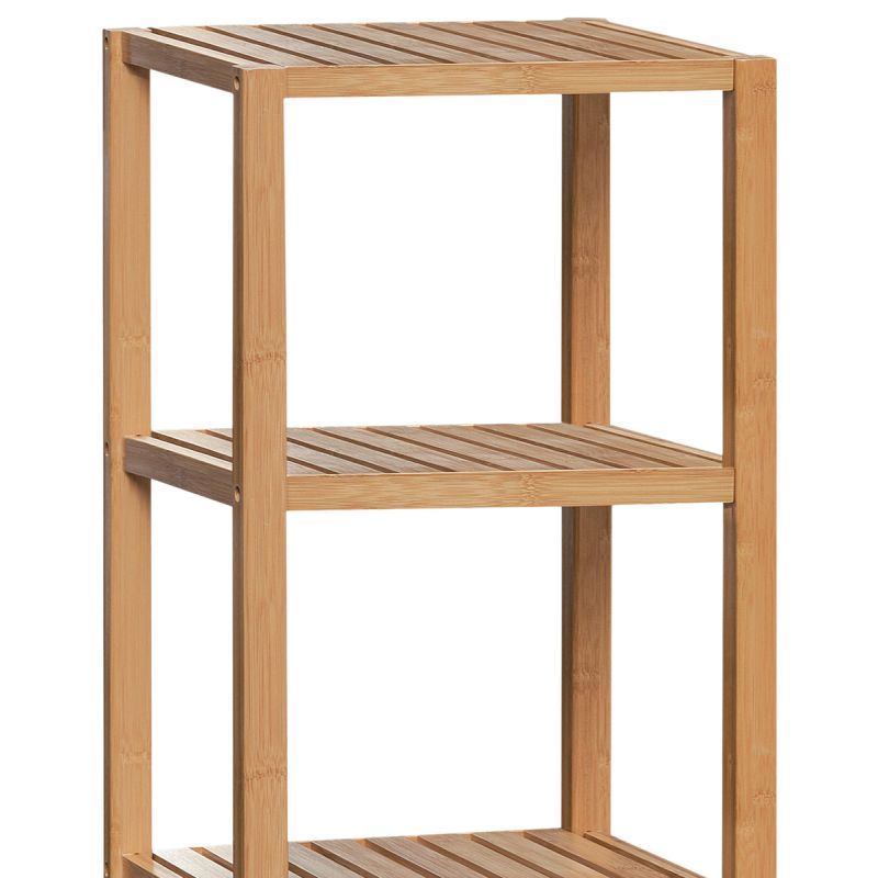Regál, 37cm, masív, bambus, DR-011-3