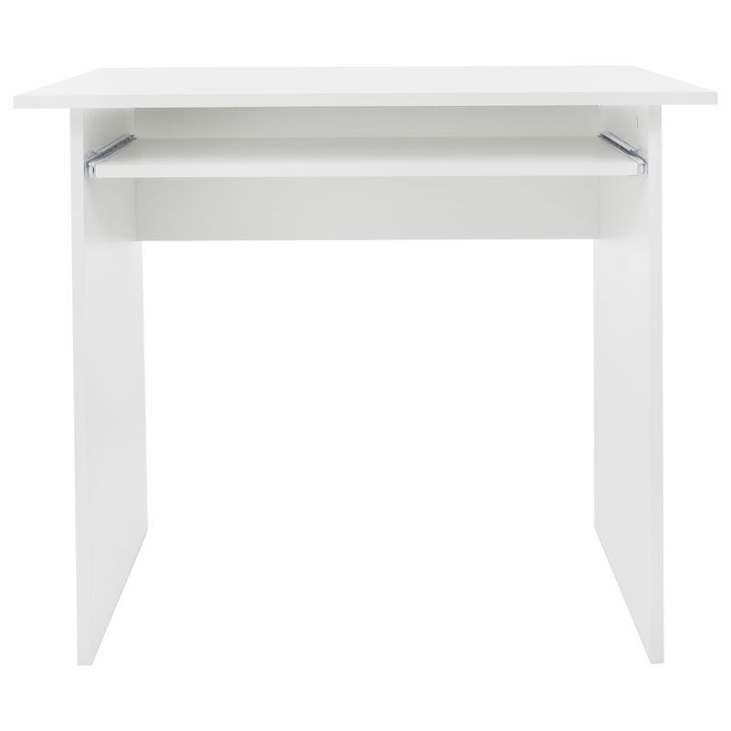 PC stôl, 82x50cm, biely, VERNER NEW