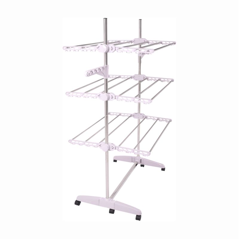 Sušiak na bielizeň, 147cm, svetlofialový, DENAL