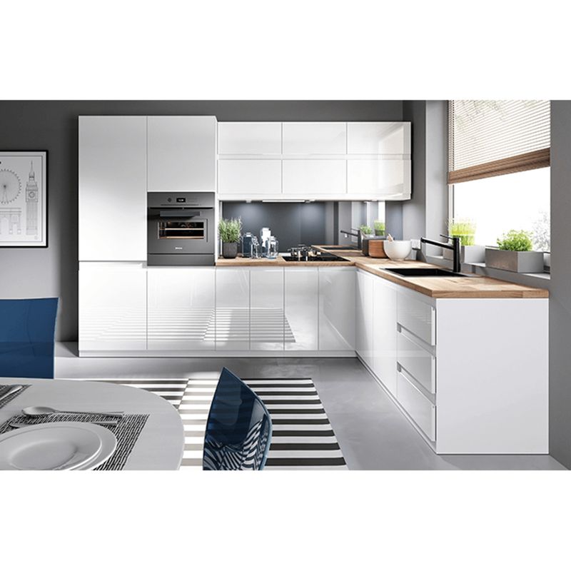 Spodná skrinka otvorená, 25cm, biela, ľavá, AURORA D25PZ