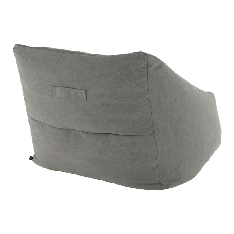 Sedací vak, 80cm, sivá látka, URASON