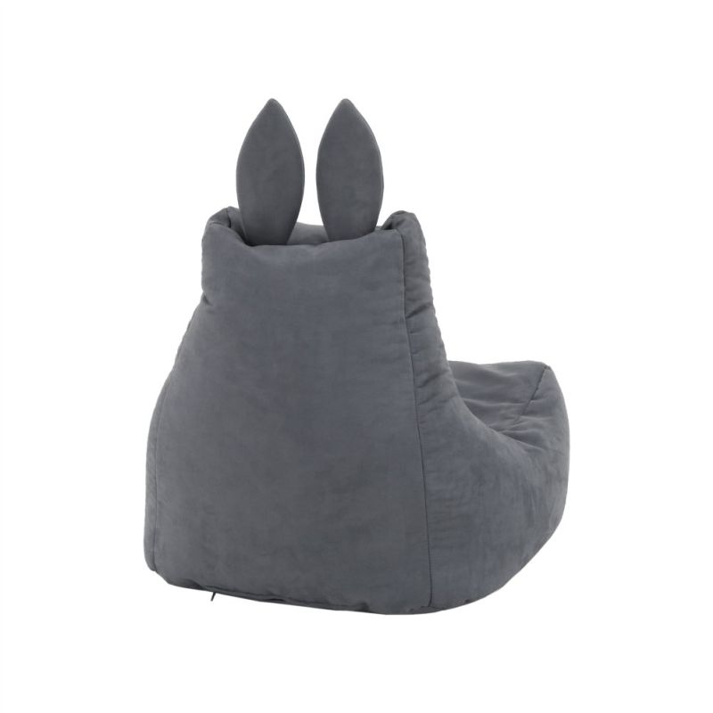 Sedací vak, 50cm, sivá látka, LAPIN