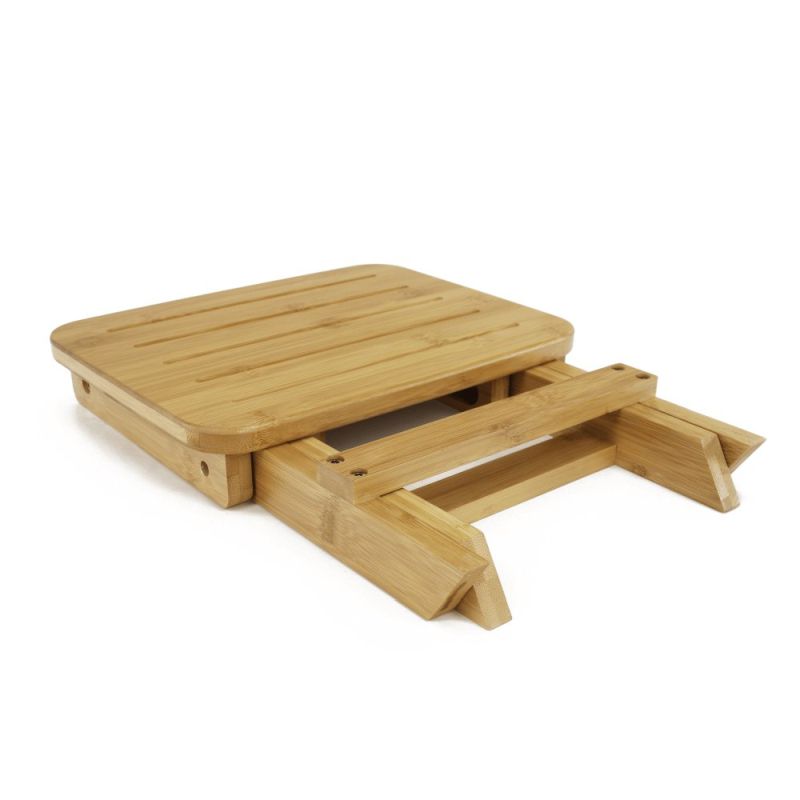 Stolička, prírodný bambus, DENICE