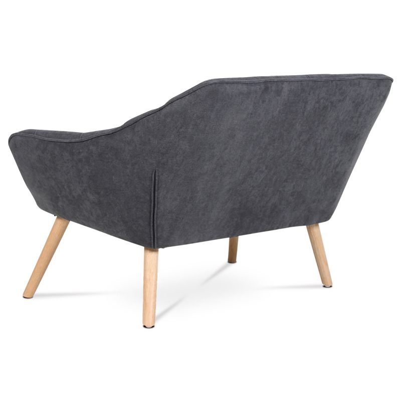 Dvojsedačka, sivá látka, AK-322 GREY2