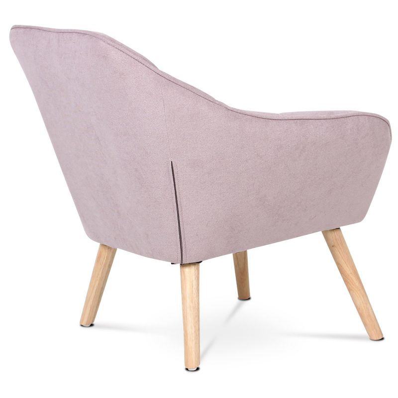Relaxačné kreslo, ružová látka, AK-321 PINK2