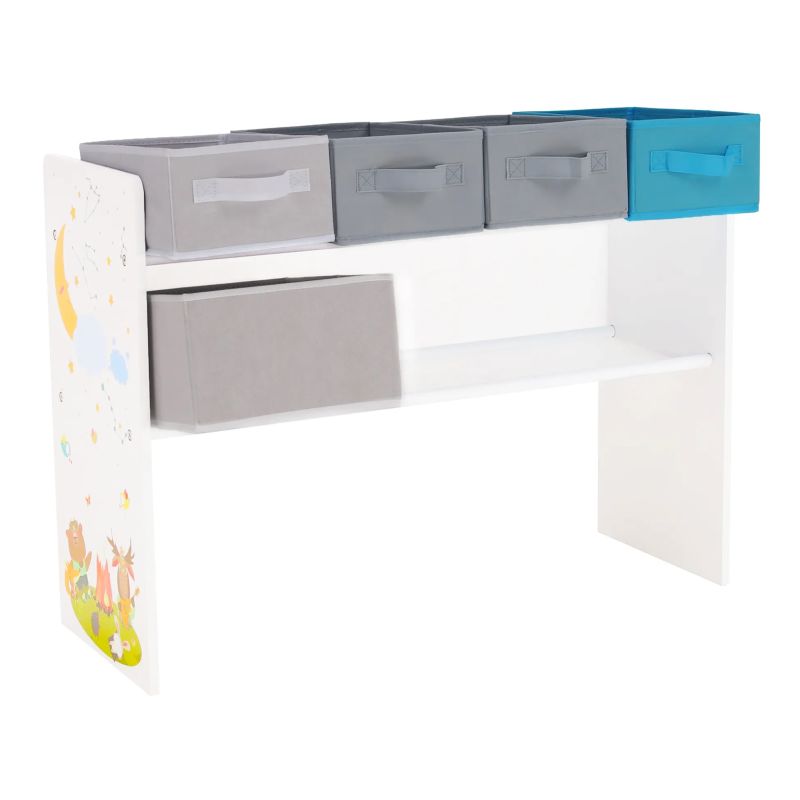 Organizér na hračky, 82cm, viacfarebný, vzor, DARLING TYP 2