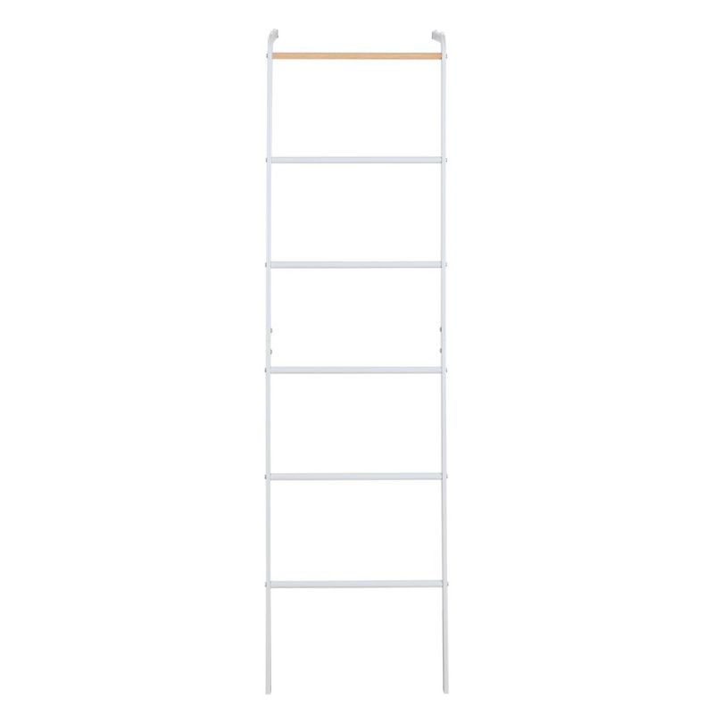 Vešiak, rebrík, 40cm, biely, kov, BUNY