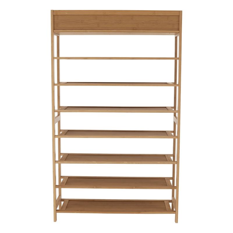 Botník, 70cm, 7-radový, bambus, prírodný, KATLEY