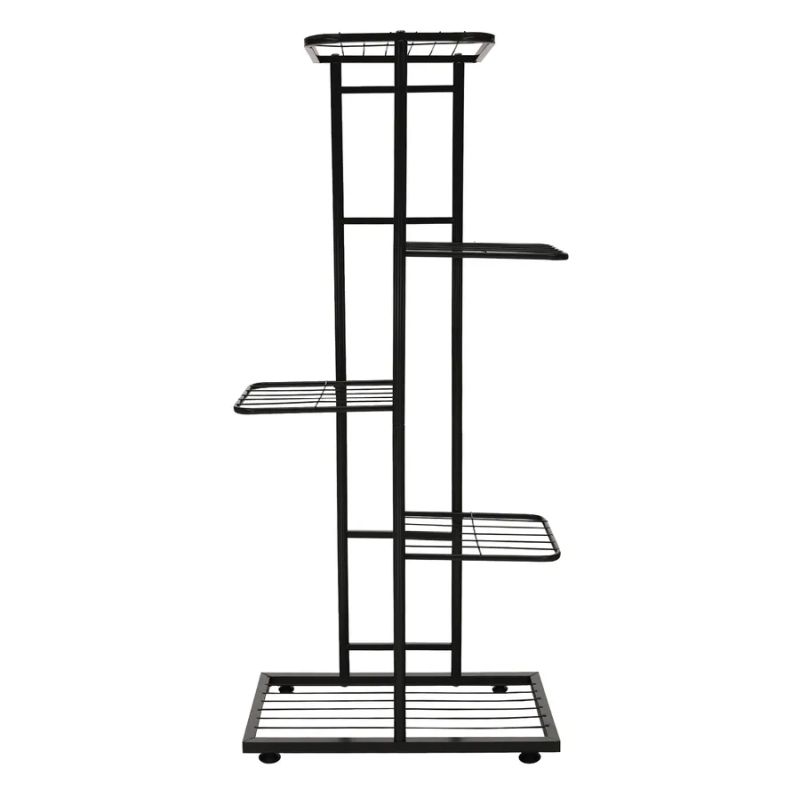 Kovový stojan na kvety, tmavosivý kov, BAMIR TYP 1 
