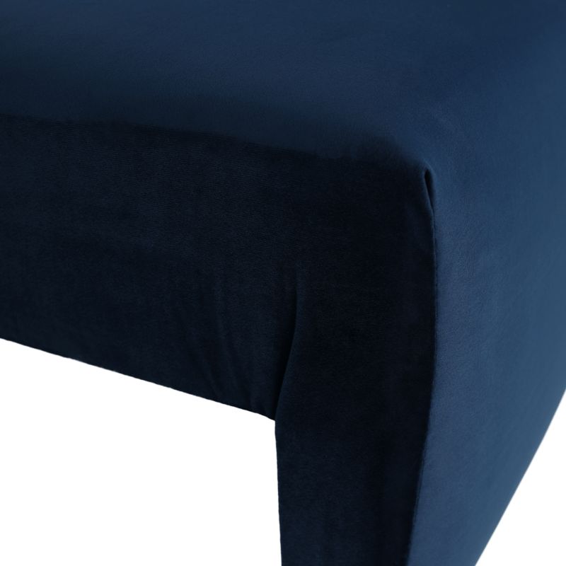 Rozkladacia pohovka, 3-sed, parížska modrá látka Riviera, ALANA