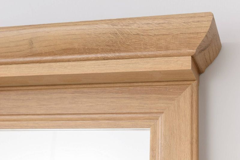 Zrkadlo do kúpeľne, 65cm, dub riviera, PALACE RIVIERA 840