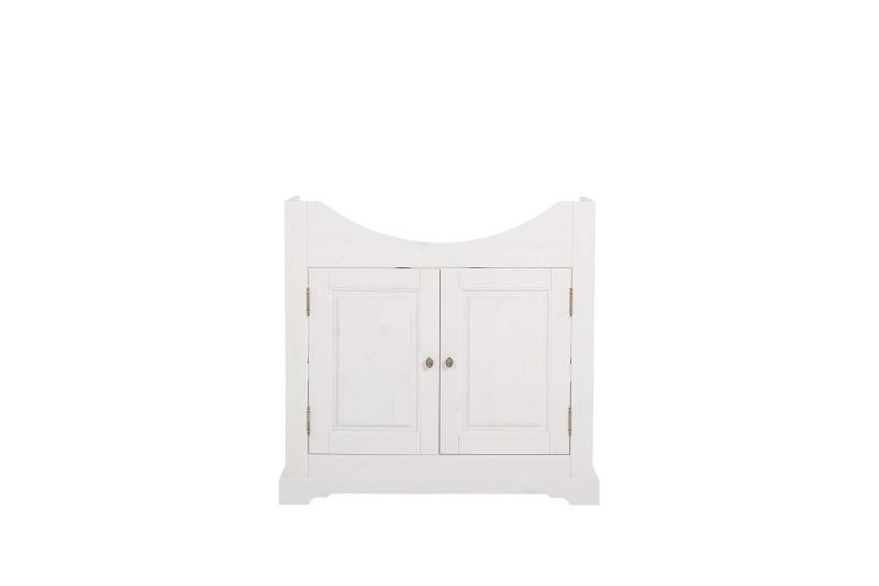 Skrinka pod umývadlo, 85cm, biela, ROMANTIC 861