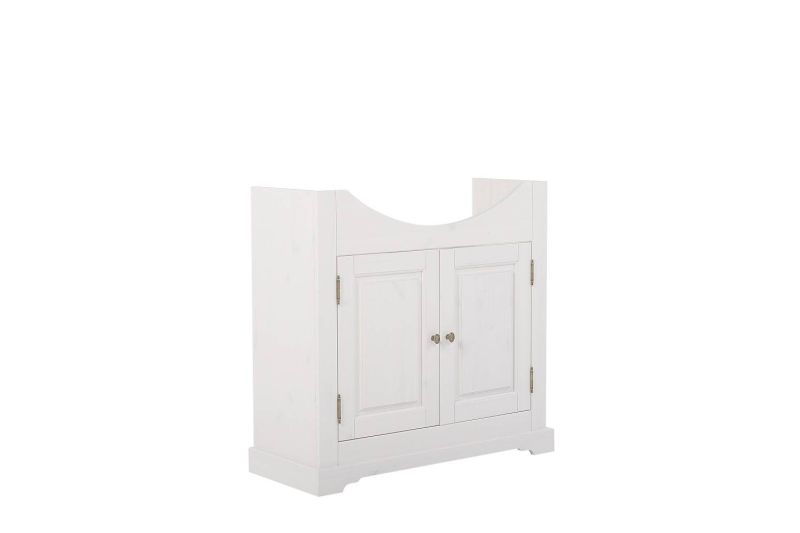 Skrinka pod umývadlo, 66cm, biela, ROMANTIC 862