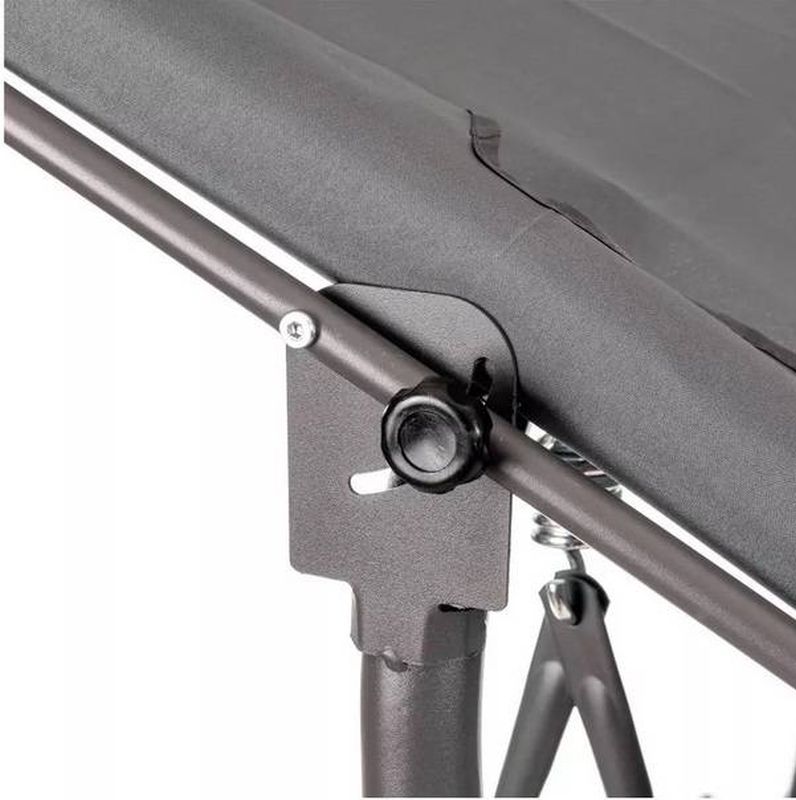 Záhradná hojdačka, tmavosivá, MRP AMATA