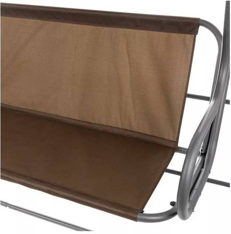 Záhradná hojdačka, sivá, MRP BERENIKA