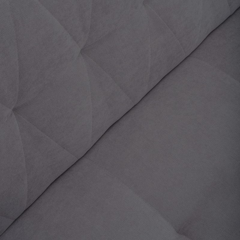 Trojsed s rozkladom a úložným priestorom, látka sivá, BORA III