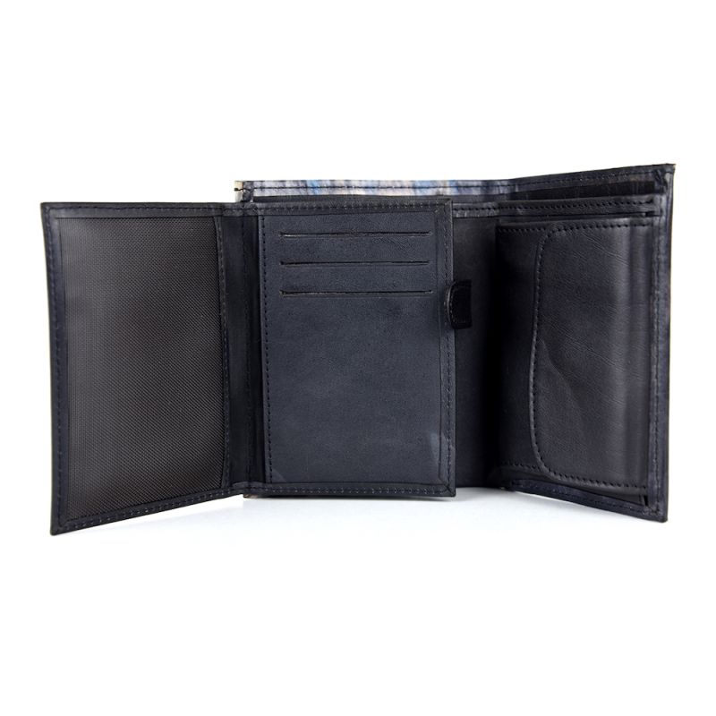 Ručne maľovaná kožená peňaženka 8560 s motívom Pod palmami