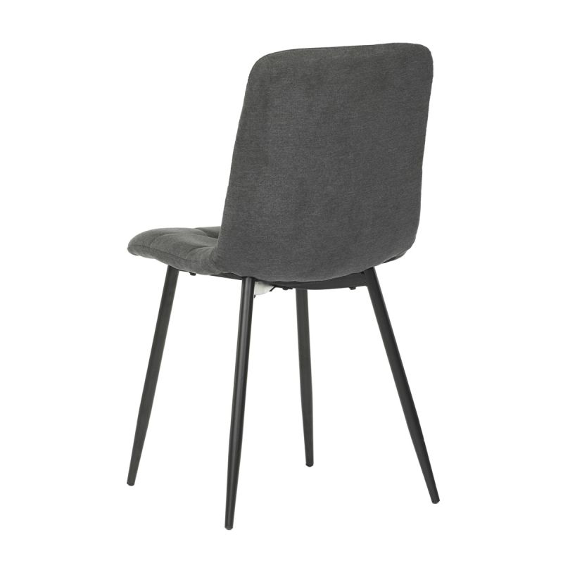 Stolička, sivá, látka, CT-281 GREY2
