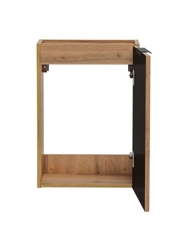 Skrinka do kúpeľne, 40cm, dub wotan, ADEL OAK 82-40-B-1D