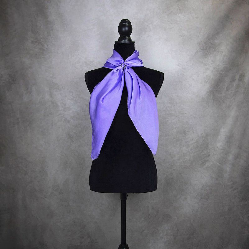 Hodvábna šatka FIALOVÁ 90 x 90cm