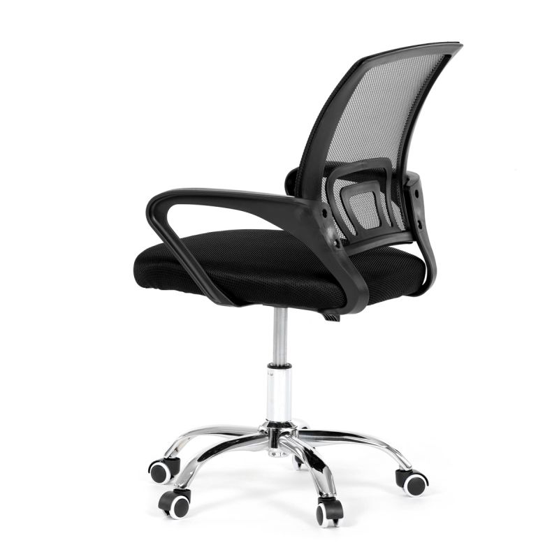 Detská stolička, čierna, sieťovina, 120 kg, KA-L103 BK