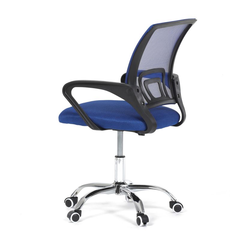 Detská stolička, modrá, sieťovina, 120 kg, KA-L103 BLUE