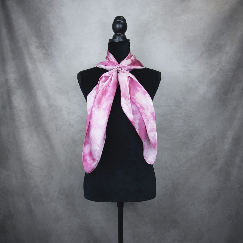 Hodvábna šatka LIMITED_083, Vyrobená na Slovensku, 90 x 90cm