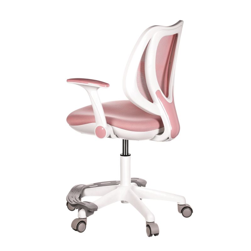 Detská stolička, ružová, sieťovina, 120 kg, KA-C806 PINK