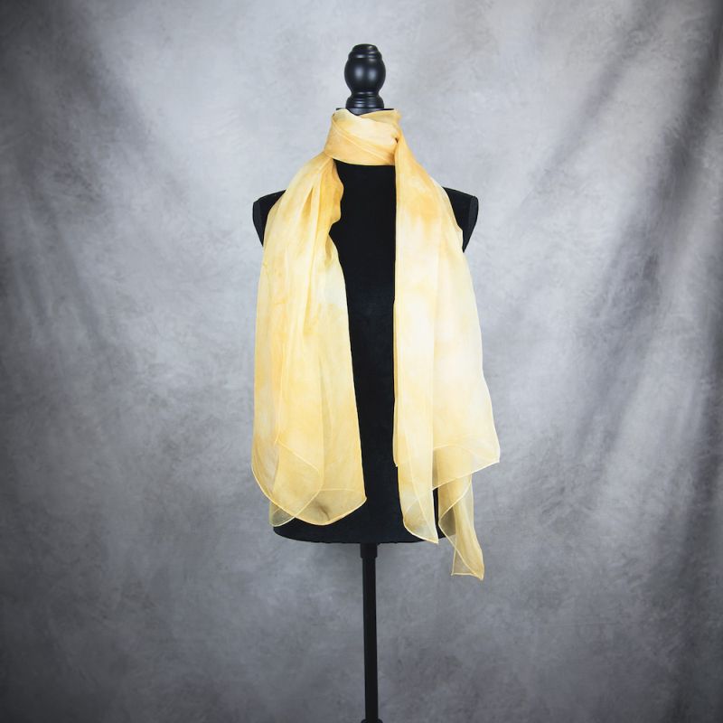 Hodvábny šál LIMITED_001, Vyrobený na Slovensku, 180 x 110cm