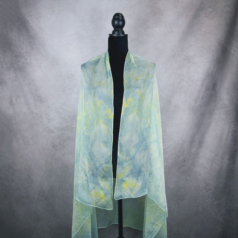 Hodvábny šál LIMITED_006, Vyrobený na Slovensku, 180 x 110cm