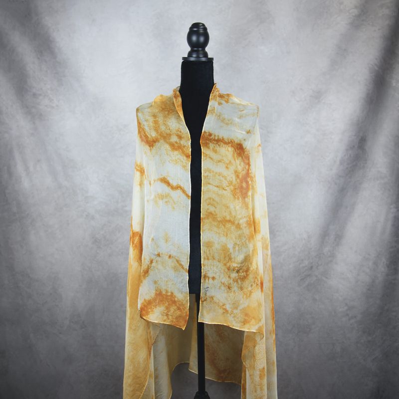 Hodvábny šál LIMITED_015, Vyrobený na Slovensku, 180 x 110cm