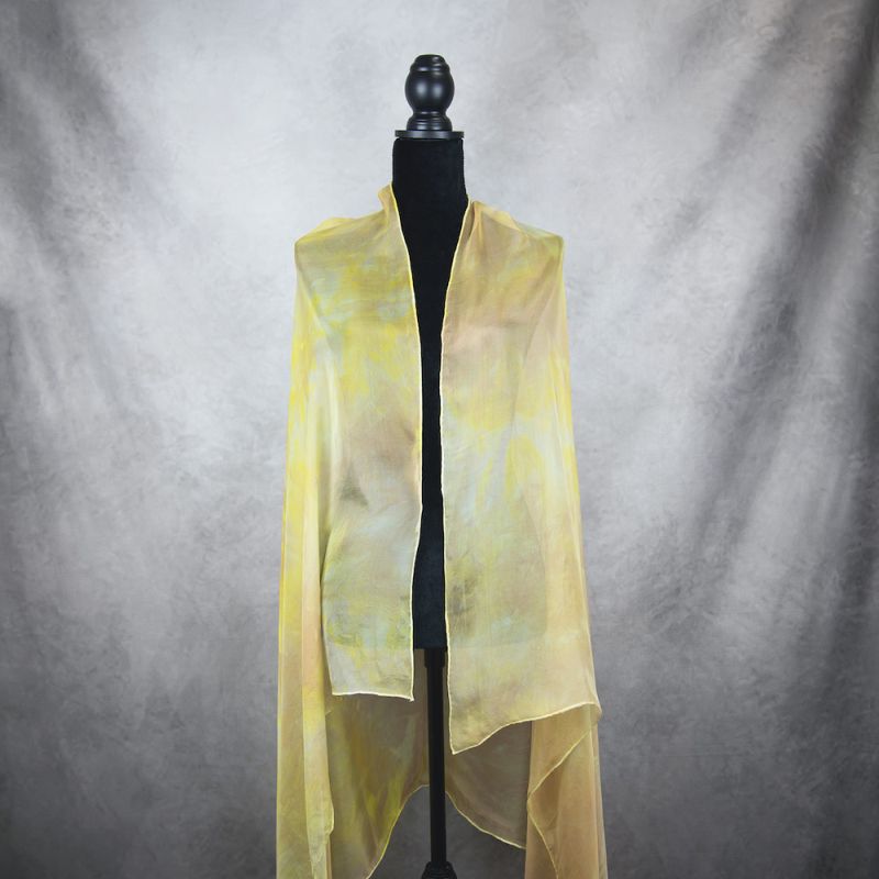 Hodvábny šál LIMITED_018, Vyrobený na Slovensku, 180 x 110cm