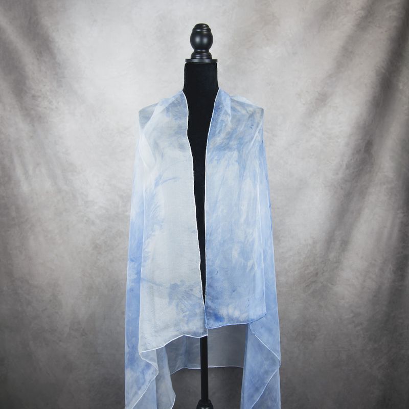 Hodvábny šál LIMITED_020, Vyrobený na Slovensku, 180 x 110cm