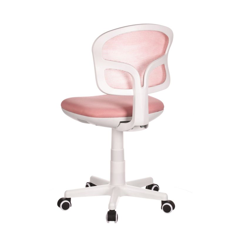 Detská stolička, ružová, sieťovina, 120 kg, KA-C801 PINK