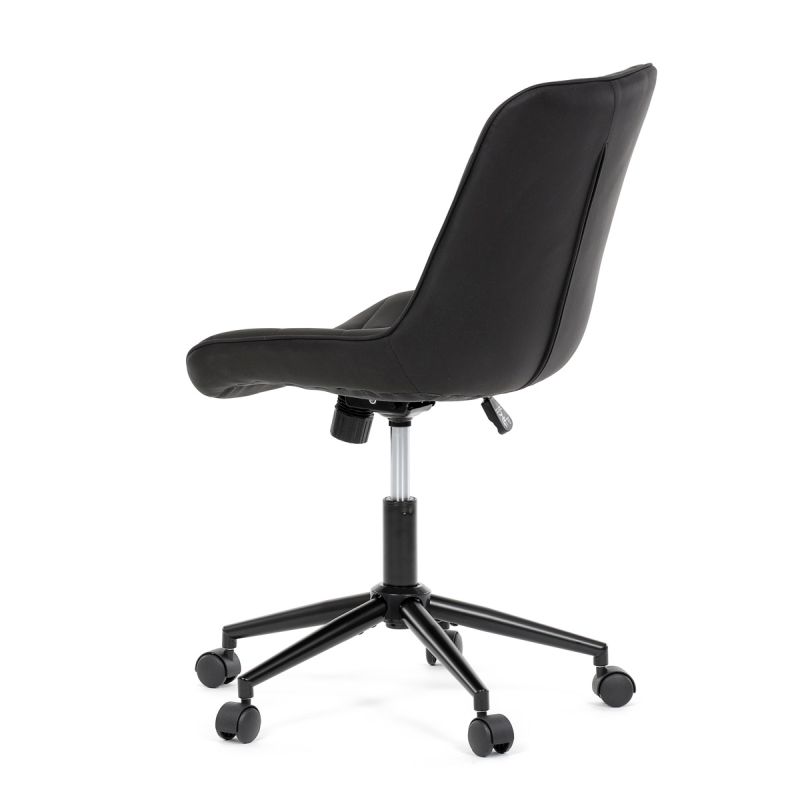 Pracovná stolička, čierna, látka, 120 kg, KA-V3120 BK3