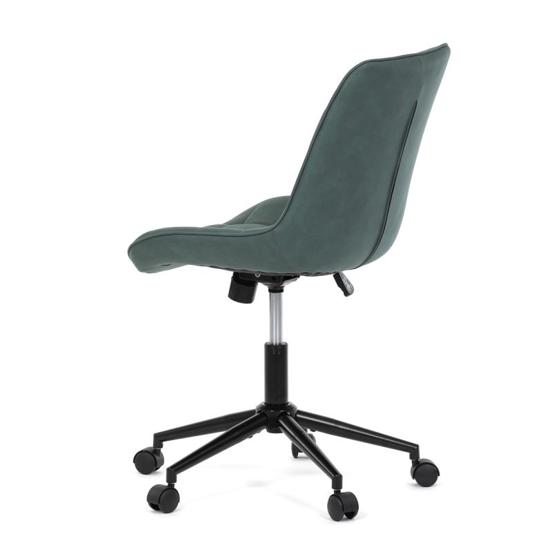 Pracovná stolička, zelená, látka, 120 kg, KA-V3120 GRN3