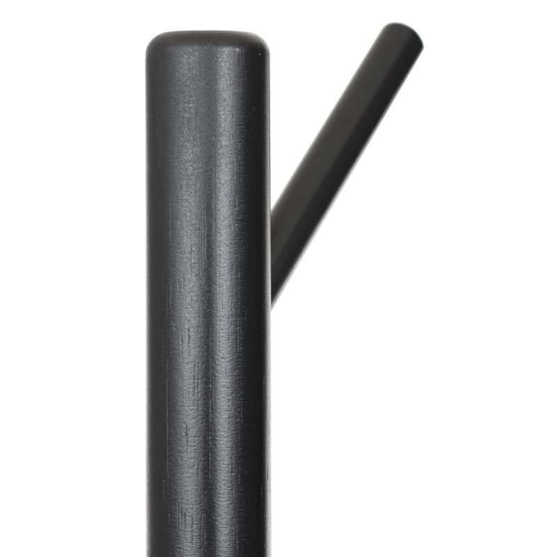 Vešiak, 175cm, masív, čierny, DR-N1006 BK