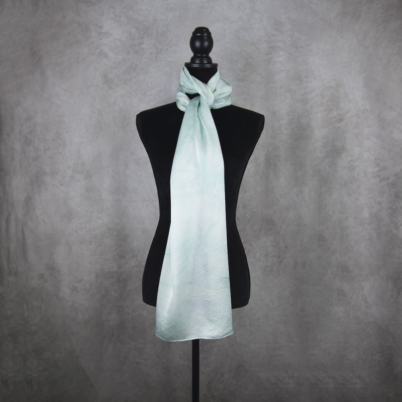 Hodvábny šál LIMITED_07, Vyrobený na Slovensku, 175 x 45cm