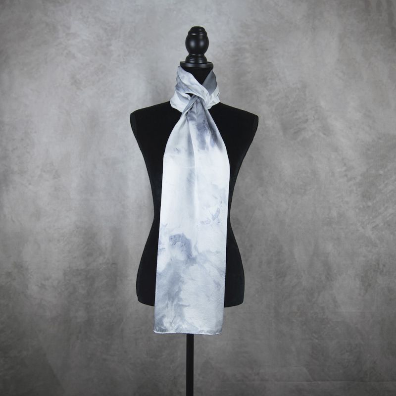 Hodvábny šál LIMITED_26, Vyrobený na Slovensku, 175 x 45cm