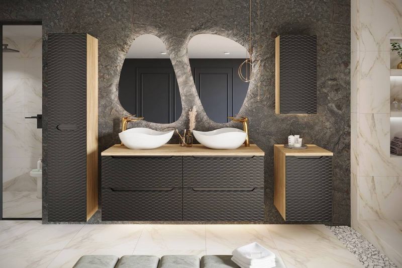 Umývadlo na dosku, 51cm, biele, CLOUD FREE WHITE