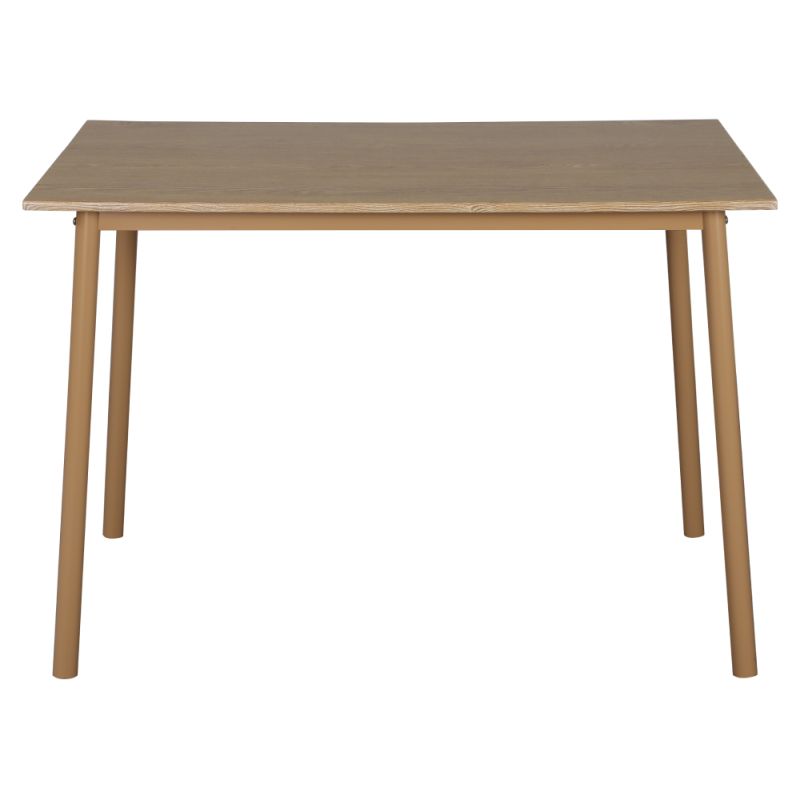 Jedálenský set 1+4, 110x70cm, MDF, dub prírodný, LAMIR