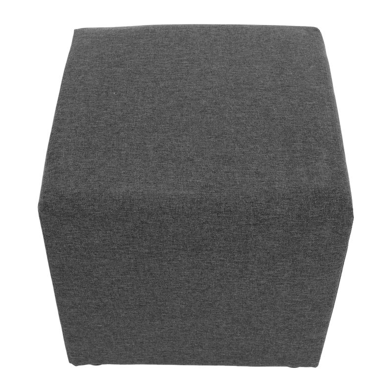 Taburet, 40cm, sivá látka Savana, REGOR