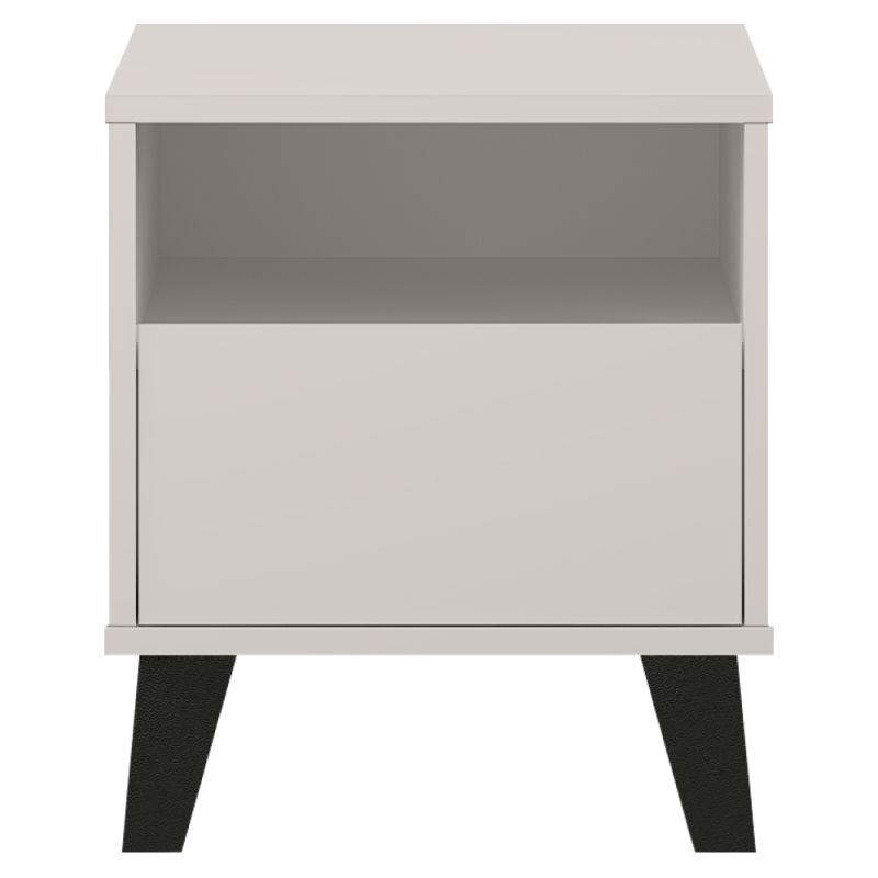 Nočný stolík, 40cm, kašmír, BOGAN NEW 1S