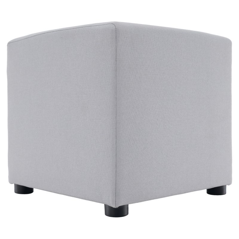 Taburet, 40cm, svetlosivá látka Savana, REGOR