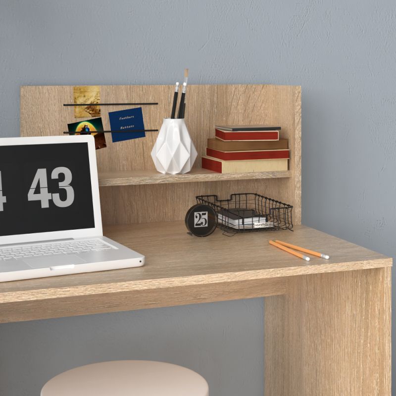 PC stôl, 121x55cm, dub sonoma, PLATON NEW