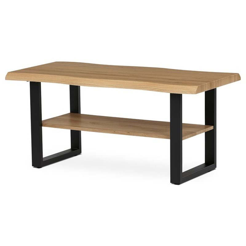 Konferenčný stolík 120x60 cm, MDF, divoký dubCT-F4212 OAK