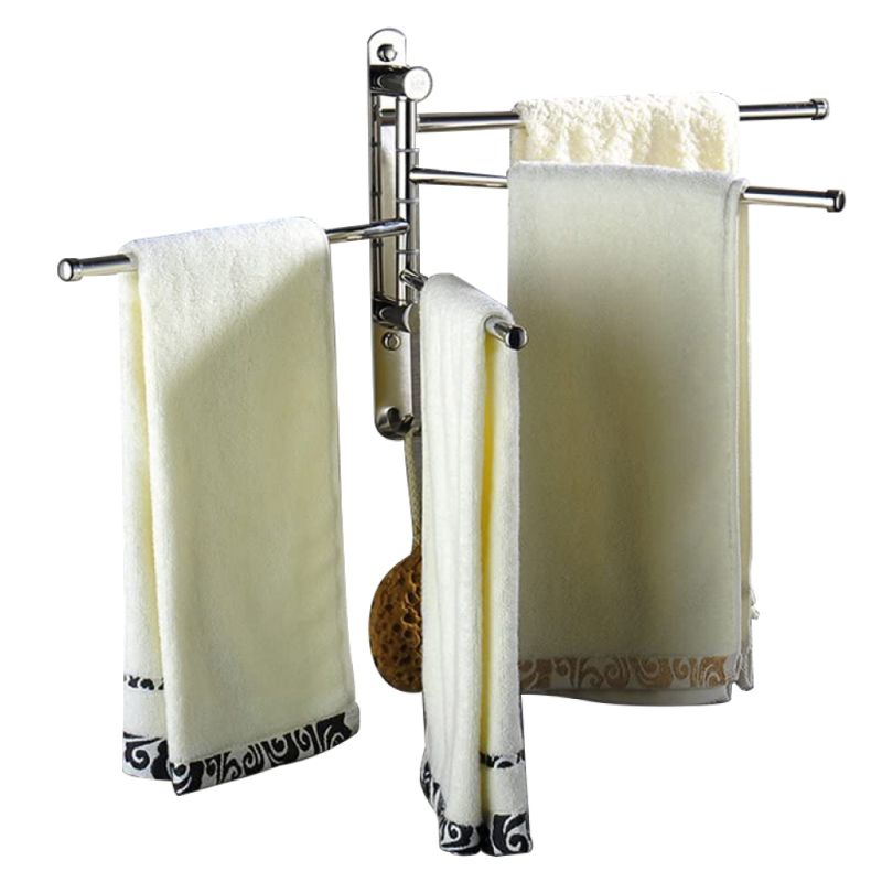 Držiak na uteráky, 36cm, strieborný, HOLDER