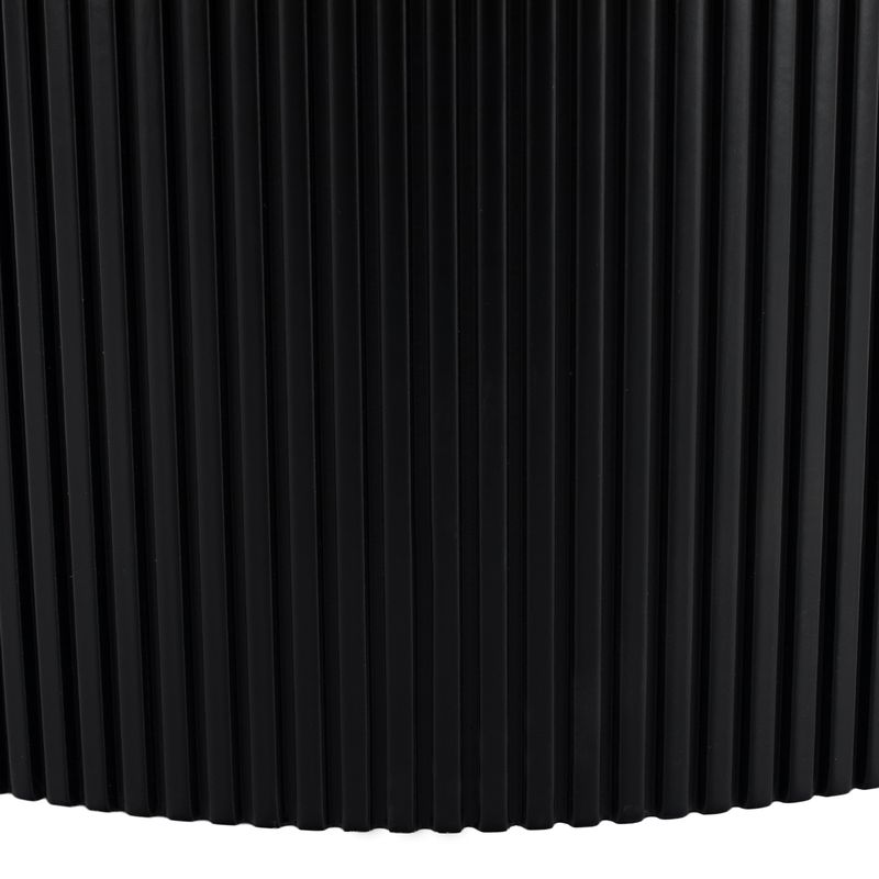 Konferenčný stolík, 80x80cm, čierny, MAHIR TYP 2